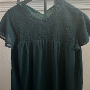 Stylish Green Women's Blouse